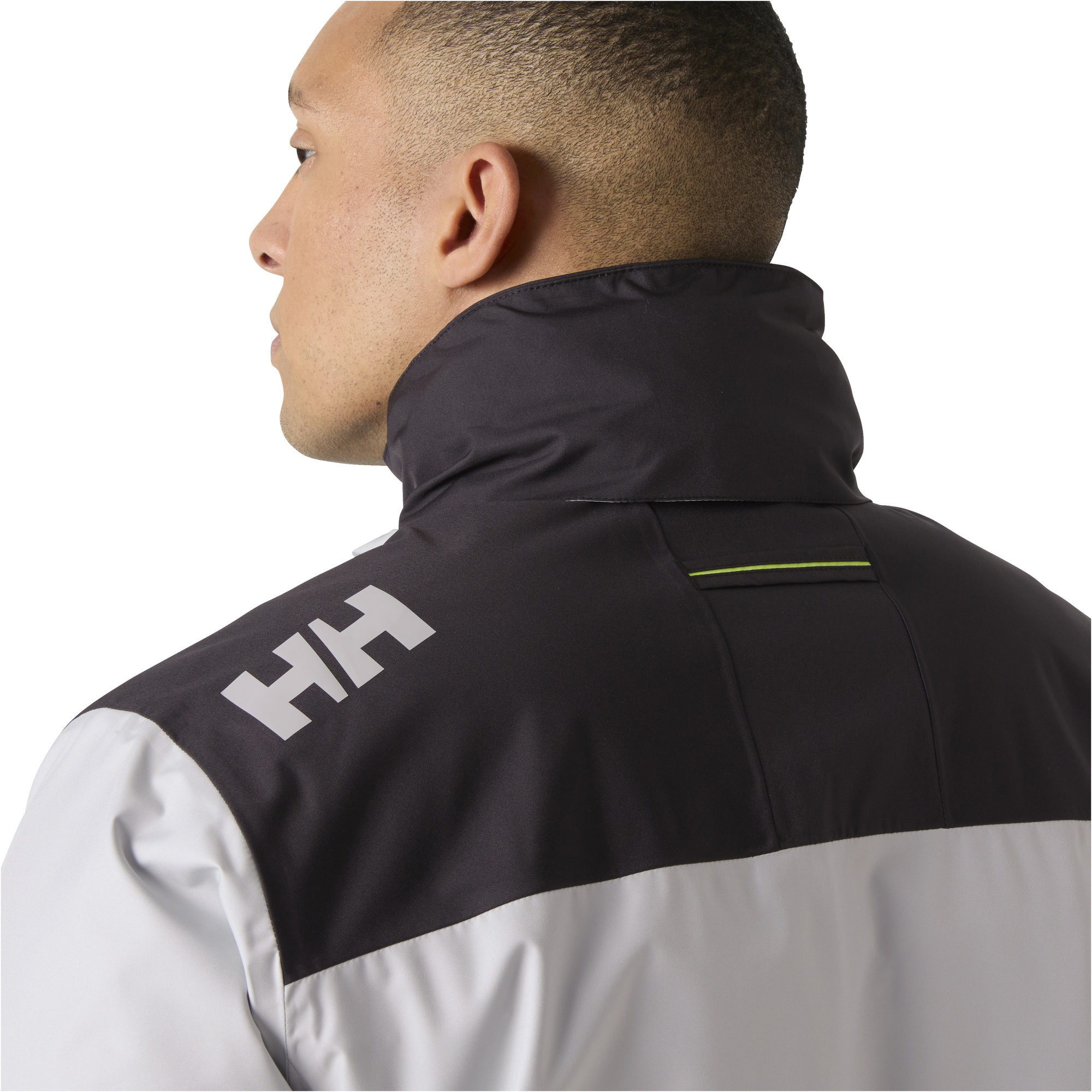 2026 Helly Hansen Mens Crew Hooded Pile Jacket 34526 - Grey Fog
